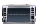 OEM 2 Din Car DVD Unit With GPS For Hyundai Santafe